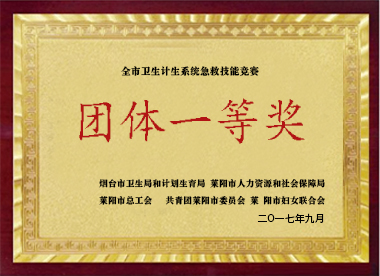 團(tuán)體一等獎